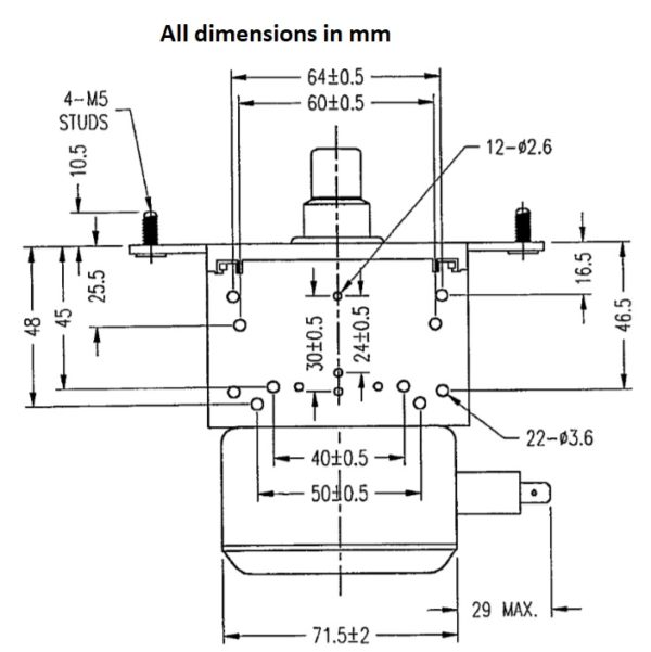 MX940-02 Outline Diagram 2